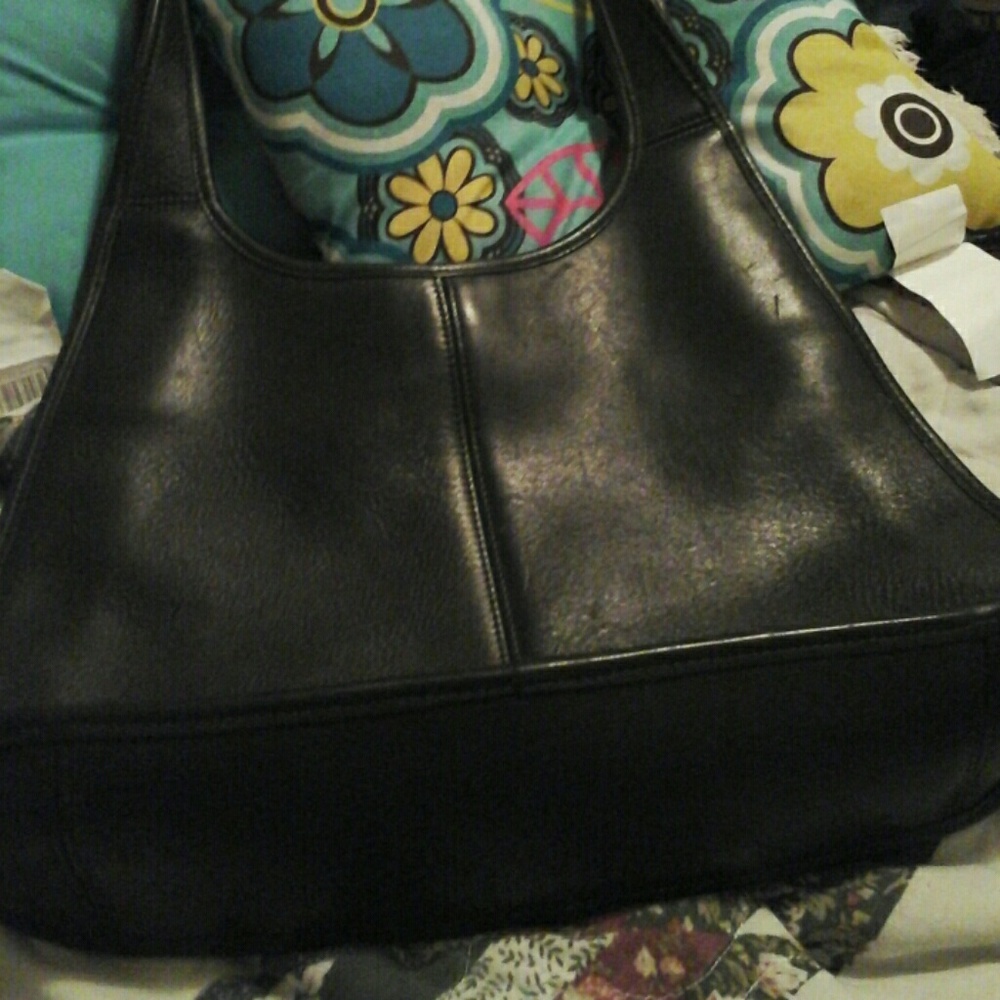 Black  shoulder  bag Coach  like